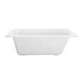 thumbnail image 6 of Kingston Brass VTPN543419T 54-Inch Acrylic Rectangular Drop-In Tub with Anti-Skid Surface in Glossy White, 6 of 7