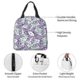 thumbnail image 4 of Pofeuu Lavender Flowers Print Lunch Bag Lunch Box Insulated Lunch Bag Adult Lunch Box for Men and Women, 4 of 8