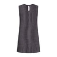 thumbnail image 7 of YueHuiYing Women's Summer Casual Fashion Free-Size Printed Dress Side-Pleated Round Neck Sleeveless Dress, 7 of 7