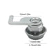 thumbnail image 2 of sweethay Mini cerradura de leva duradera y elegante del casillero del gimnasio del cajón del funcionamiento suave con el clip rápido para la Accesorios para vehículos recreativos, 2 of 6