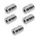 thumbnail image 5 of Acoplador de eje de mandíbula de Motor CNC de 5 uds, acoplamiento de eje Universal sin rebabas de acero anticorrosión para Motor paso a paso, 5 of 8