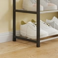 thumbnail image 6 of 50% Off Clear! Shoe Rack Shoe Rack Storage Organizer With 4 Tiers Metal Shelves For Bedroom Closet Entry Dorm Room, 6 of 8