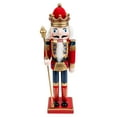 thumbnail image 3 of Gymnture christmas FOMIYES Christmas Nutcracker Wooden Soldier Figurines for Home Decor, 3 of 10
