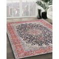 thumbnail image 3 of Ahgly Company Machine Washable Indoor Rectangle Traditional Chestnut Brown Area Rugs, 7' x 9', 3 of 7