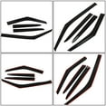 thumbnail image 5 of munirater Window Visors Rain Guards - Car Side Window Deflectors Sun Vent Shade for Veloster 2012-2017, 4-Pack, 5 of 5