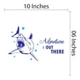 thumbnail image 4 of Animal Wall Decals for Boy's Bedroom - Angry Shark with Wide Mouth Open Wall Sticker Decal With Easy Installation Instructions Kid's Bedroom Décor Wall Sticker - Size: 10 In x 6 In, 4 of 5