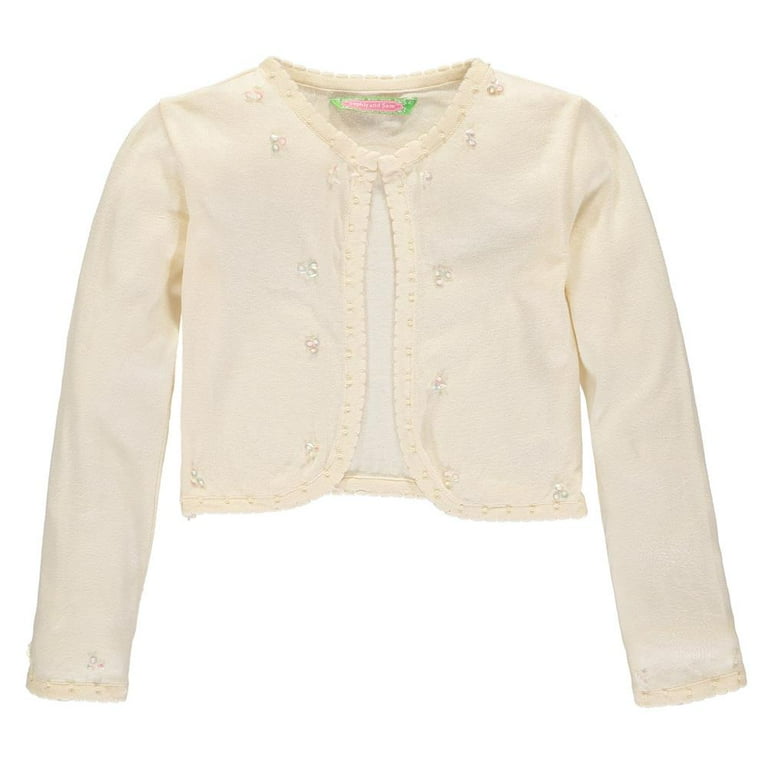 Girls store cream shrug