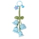 thumbnail image 4 of Llavero tejido a mano con forma de campana de orquídea y flor, llavero de flores tejidas, regalos, monedero, accesorios de cartera para teléfono, llav Azul, 4 of 8
