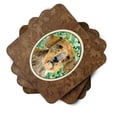 thumbnail image 2 of Carolines Treasures SS8806FC Dachshund Foam Coaster Set of 4 3 1/2 x 3 1/2 multicolor, 2 of 3