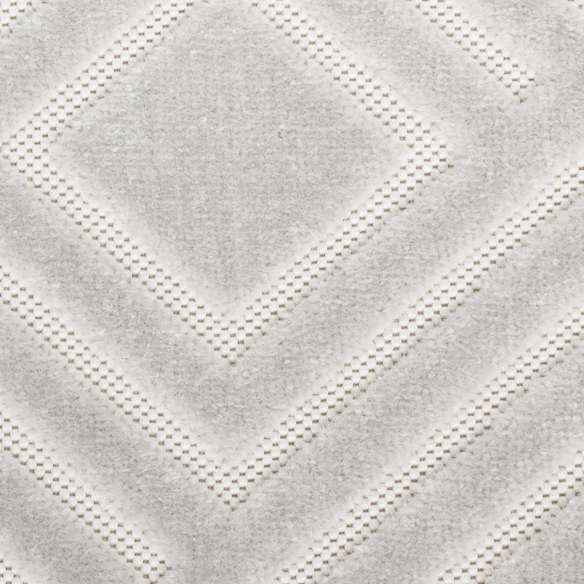 Nourison Casual 9'2" x 12' Light Grey Modern Indoor Rug