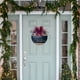 thumbnail image 3 of Fiudx Ofertas Flash Del Día Corona De Navidad Para Colgar En La Puerta De Entrada, Decoración Navideña, Adorno De Navidad De Madera Rústica Para Casa De Vacaciones, Porche, Ventana, Pared, Interior Y, 3 of 5