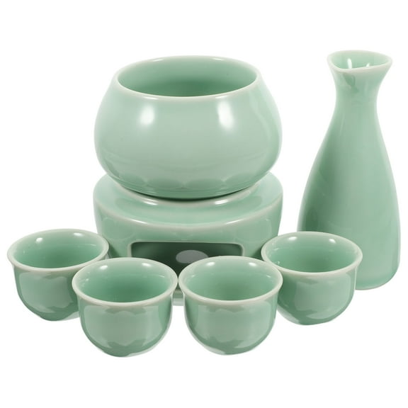 WRISTBIQUE Adults Sake Storage and Warming Set Light Set 5.5x2.6x2.6in