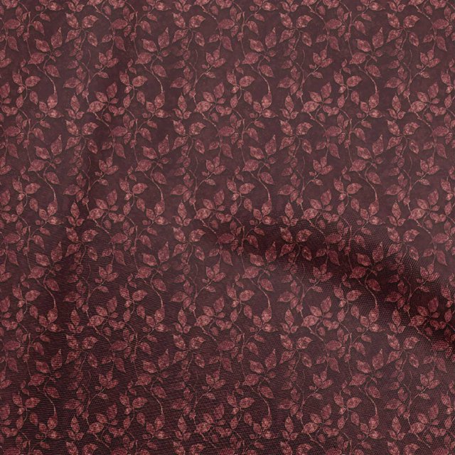 oneOone Tissu Polyester Spandex Bordeaux Tissu Batik Asiatique pour Robe Tissu Imprimé Tissu au Mètre 56 Pouces de Large