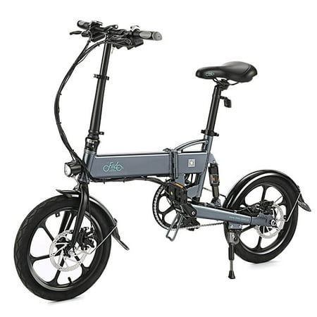FIIDO 16 inch Folding Electric Bike for Adult 5.0'-6.2' Folding  Electric Mountain Bike, Light weight Aluminum Alloy Folding Ebike with 36V7.8A Lithium Battery,Charger