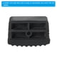 thumbnail image 4 of Cubiertas de patas de escalera de extensión de goma antideslizante para protección de escaleras, negro, paquete de 4, 4 of 5