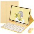 thumbnail image 1 of Ipad 9 2021 10.2 pulgadas Ipad 8 Ipad 7 Air 3 Pro 10.5 Estuche para teclado con teclado de color de mouse Retro Round Key Caps Cute Candy Colors Teclado desmontable Ipad 9Th 8Th 7Th Gen 10.2 Cover Namotu CZDZ-ZC69-7, 1 of 7