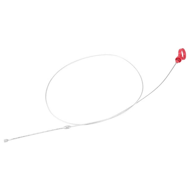 Transmission Oil Level Dipstick Tool, 52.8Inch Red Steel Engine Oil Dipstick Fits, For Chrysler Repalcing 917-327