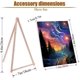thumbnail image 3 of Art Kit VIGEGU Paint by Numbers de 7,8 x 11,8 pulgadas con caballete, 3 of 6