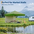 thumbnail image 4 of Eastvita Instant Pop-Up Canopy Tent with 4 Side Walls - Green, 4 of 6