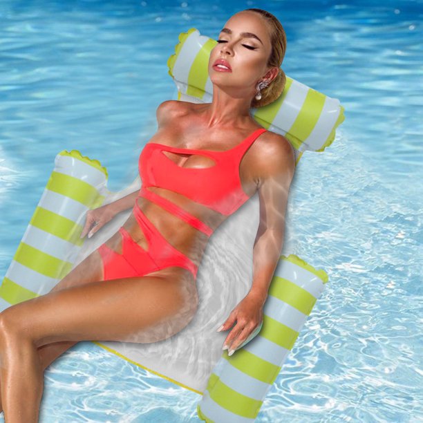 Colchones inflables de agua para piscina hamaca tumbona sillas Flotadores para Ehuebsd piscina juguetes de deportes acuáticos colchoneta flotante