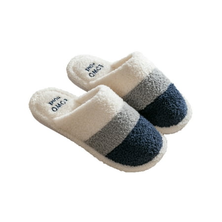 

Captis Plush Fuzzy Slippers For Women Slip on Indoor Winter House Slippers Women s Bedroom Slippers Shoes