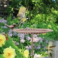 thumbnail image 6 of Antique Iron Bird Feeder Large Capacity Rural Garden Decoration Stake Feeder Weatherproof Design Easy Installation, 6 of 7