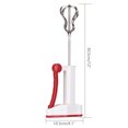 thumbnail image 4 of Hand Blender for Eggs Cream Smoothies Flour for Kitchen Bakery Beverage Shop Handy Easy Operation Red, 4 of 7