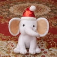 thumbnail image 5 of Plush Elephant Pillow Stuffed Animal Doll 9.8'' Soft Stuffed Elephant Plush Toy Christmas Decor Gift, 5 of 6