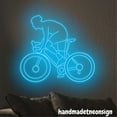 thumbnail image 2 of Handmadetneonsign Cycling Neon Sign, Cycling Led Light, Biker Room Decor, Bicycle Store Neon Light 71636, 2 of 5