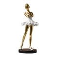 thumbnail image 4 of Estatuas de bailarina, figuras, esculturas de bailarina de ballet, decoración, recuerdo creativo Estilo A Aureate, 4 of 9