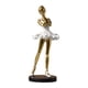thumbnail image 4 of Estatua de bailarina, figura de resina para niña, estilo europeo, decoración de escritorio para el hogar, arte Estilo A Aureate, 4 of 9