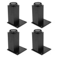 thumbnail image 6 of Cabinet Leg - 4pcs Aluminum Alloy Adjustable Feet Sofa Bed Foot Legs Support for Cupboard Cabinet Furniture Accessories (1), 6 of 8
