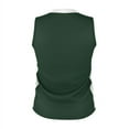 thumbnail image 3 of Alleson Athletic 589RSPW Womens Single Ply Reversible Jersey - Forest White, 3 of 3