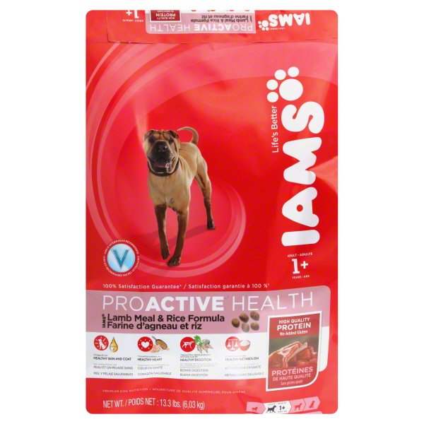 Iams Proactive Health Adult Lamb Meal & Rice