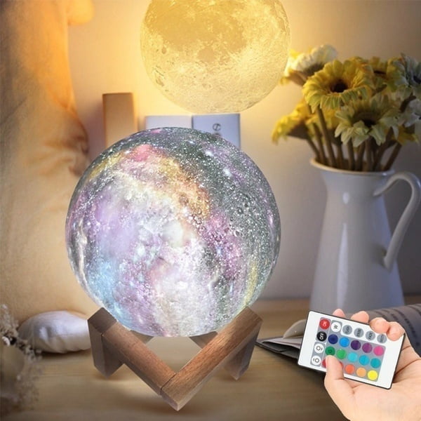 COOL MAGIC COLOUR CHANGING STAR SKY Kid Bedroom Bedside Night Light Xmas Gift 