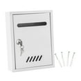 thumbnail image 3 of Buzón de Pared de Hierro BLESIY con Cerradura Grande para Correos, 3 of 8