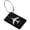 Black, variant on Travel Accessory Suitcase Luggage Portable Suitcase Label Baggage Identifier Backpack with Name Address Card