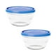 thumbnail image 1 of Juego de 2 tazones de Vidrio Borgonovo Lambada Igloo 670 ml, 1 of 3
