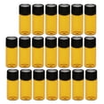 thumbnail image 1 of 20pcs Frascos Vacíos de Botellas Tapón de Rosca Negro color , 3ML Macarena Botella vacía rellenable, 1 of 8