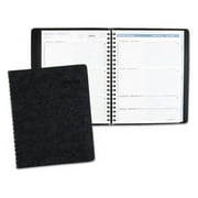 ZQRPCA 70EP0105 The Action Planner Weekly Appointment Book 8 1/8 x 10 7/8 Black 2018