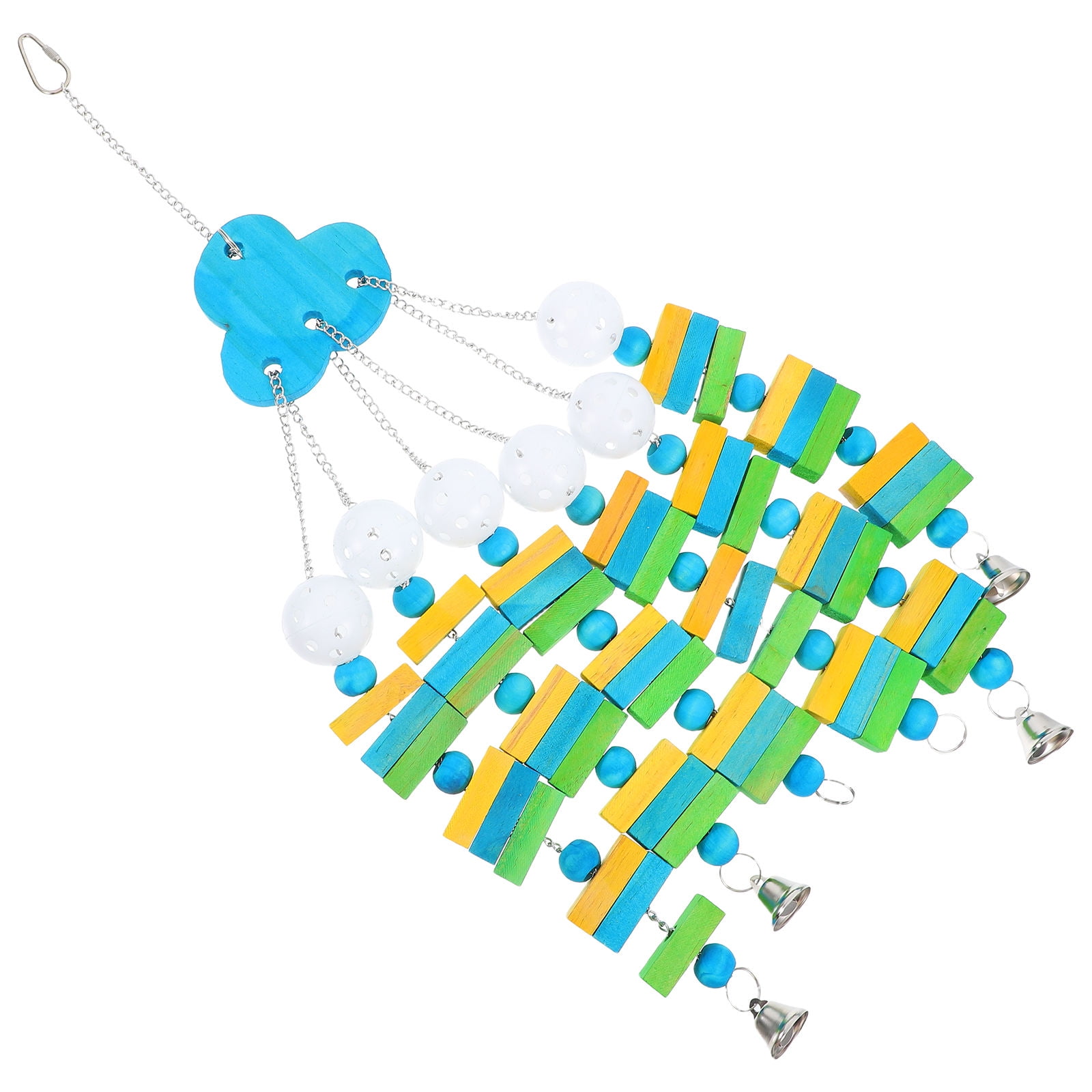 Uonlytech Parakeet Bird Hanging Rope Chew for Parrots Cage Accessories