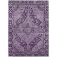 thumbnail image 2 of Addison Rugs Chantille Indoor/Outdoor Traditional Border Eggplant Machine Washable Rectangle Rug, 8' x 10', 2 of 7