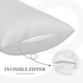 thumbnail image 5 of Daiia Bedding Waterproof Pillow Protector Zippered Queen – Bed Bug Proof Pillow Encasement-14"x20", 5 of 9