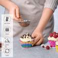 thumbnail image 4 of Forros para cupcakes, vasos de papel resistente a la grasa para hornear, 200 unidades, 4 of 5