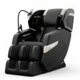 thumbnail image 3 of Massage Chair Recliner with Zero Gravity with Full Body Air Pressure PU Leather black, 3 of 8