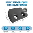 thumbnail image 3 of WOWMAX Piercing Pillow for Side Sleepers with Ear Hole Memory Foam Ear Piercing Pillow for Ear Pain, Ear Pillows with Holes for Ear Pain, Washable Cover, 3 of 7