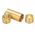 thumbnail image 3 of Brass Pill Box, Strong Removable Keychain Pill Case Portable  For Outdoor Travels, 3 of 8