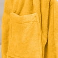 thumbnail image 5 of Cethrio Kids Boys Sleepwear Robes, Warm Soft Long Sleeve Flannel Boys' Bathrobes Yellow Size 3-8T, 5 of 5