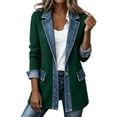 thumbnail image 2 of Zynoxe Mid Length Cardigan for Women Relaxed Open Front Button Down Cardigan Stylish V Neck Lantern Long Sleeve Plain Outwear Comfortable Breathable Knit Casual Sweater Coat with Ribbed Cuffs 3XL, 2 of 9