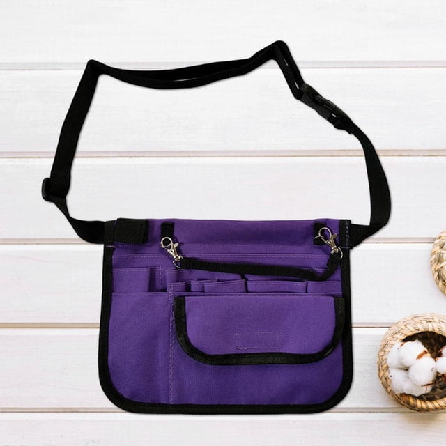 Fanny Pack Organizer de Enfermería para La Herramienta Kit de atención de Rápida - púrpura